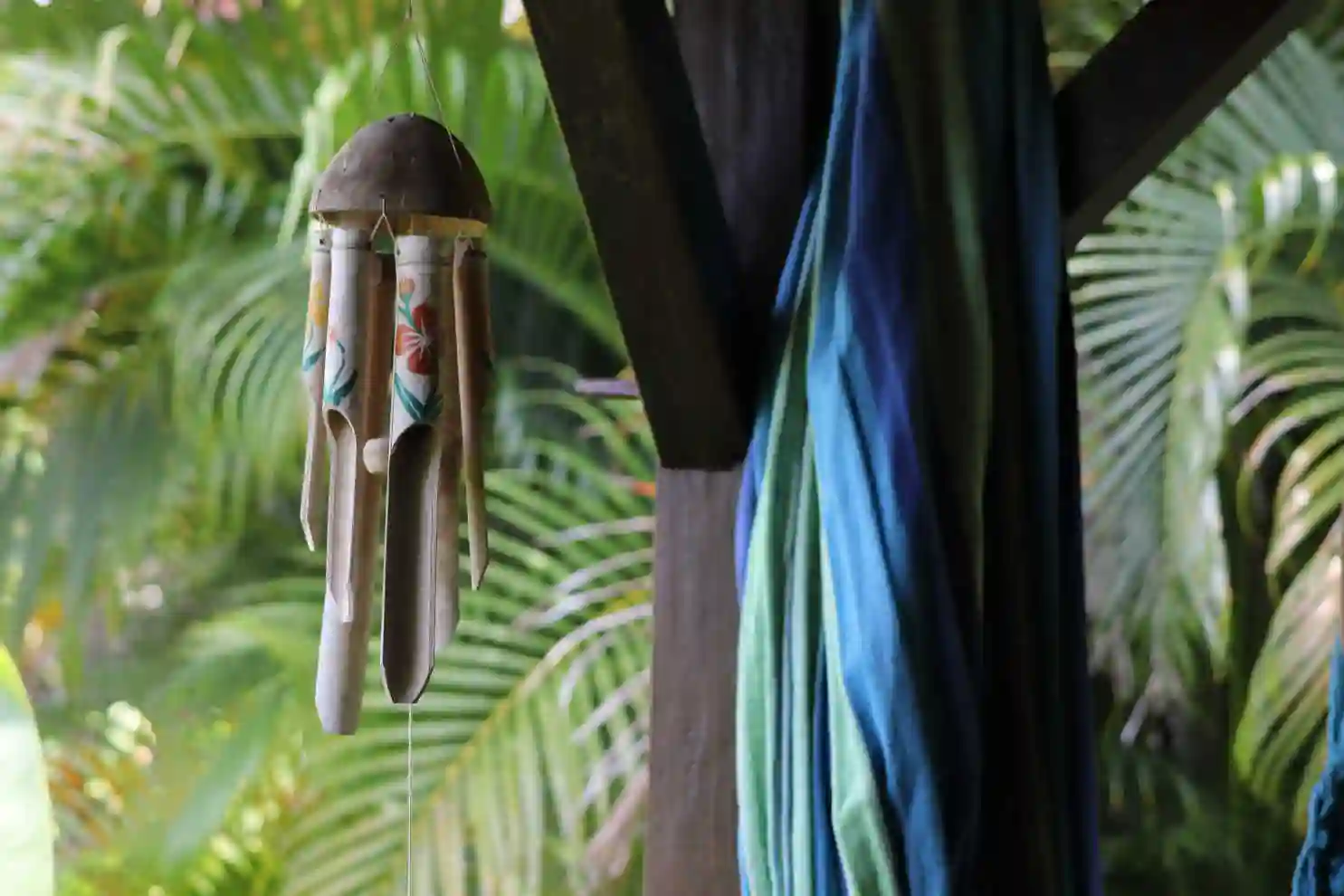 Lulled by the refreshing sounds of the trade winds.